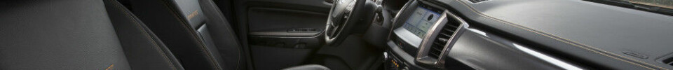 Du kan velge mellom en 6-trinns manuell girkasse og en 10-trinns automatgirkasse som forøvrig er den samme som på nye Ford Mustang.