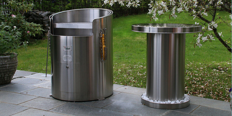 Grillprinsen 700ST er utviklet for bruk på takterrasser og andre plasser med fast underlag.