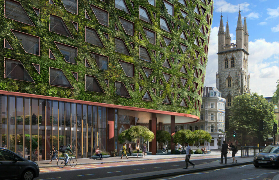 Europas største grønne vegg skal bedre London-lufta