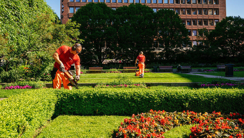 Steen & Lund jobber fossilfritt i Oslo sentrum