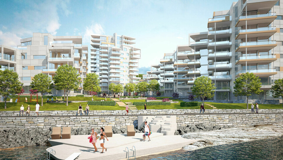 Bygger ny bydel rett ved sjøen i Ålesund