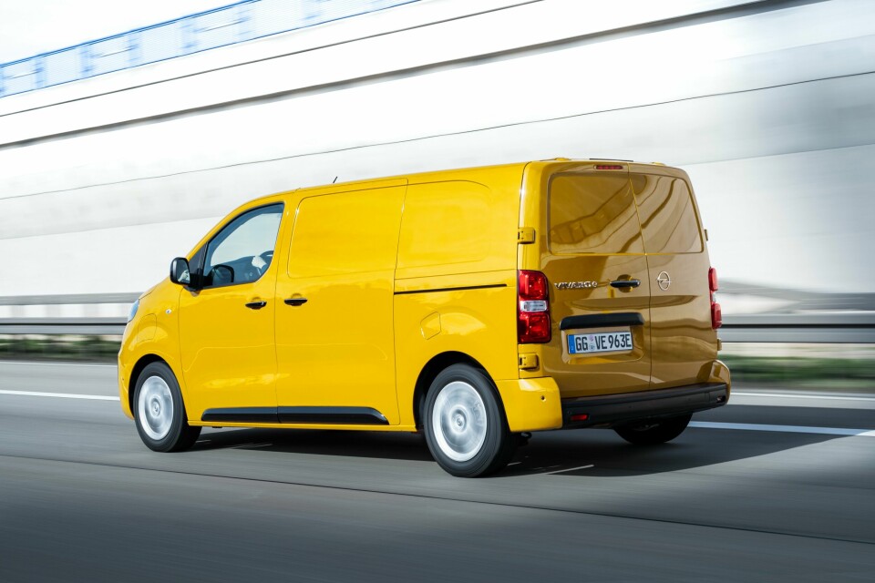 Er dette din nye, elektriske varebil fra Opel?