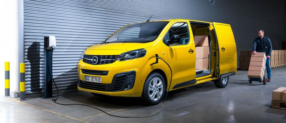 Er dette din nye, elektriske varebil fra Opel?