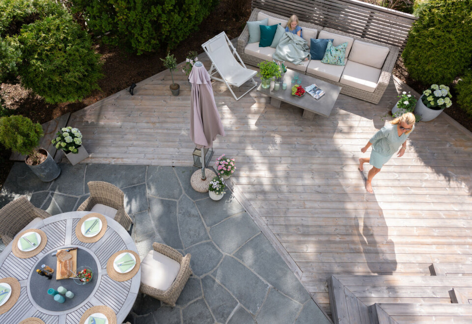 Nordmenn har satt ny terrasserekord Nordmenn har satt ny terrasserekord