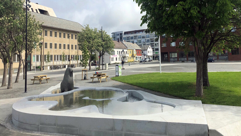 Solparken i Bodø gjenåpner med tidevannsfontene Solparken i Bodø gjenåpner med tidevannsfontene