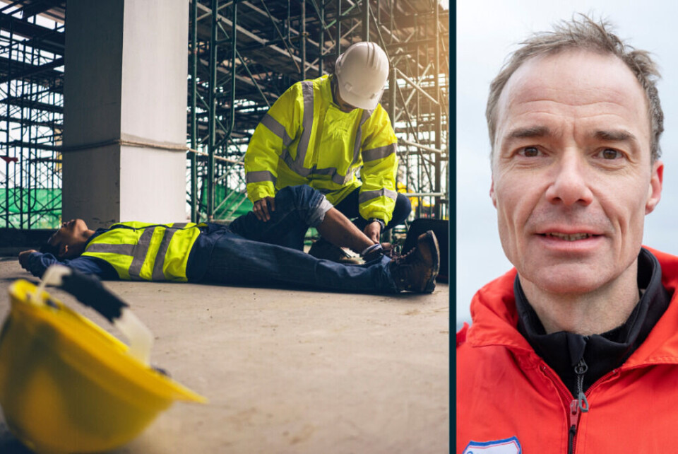 Overlege Per Bredmose ønsker å sette fokus på hvordan arbeidsulykker i bygg- og anleggsbransjen kan unngås.