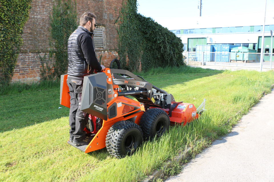 Nyhet i Norge – italienske minilastere fra Worky Quad Nyhet i Norge – italienske minilastere fra Worky Quad