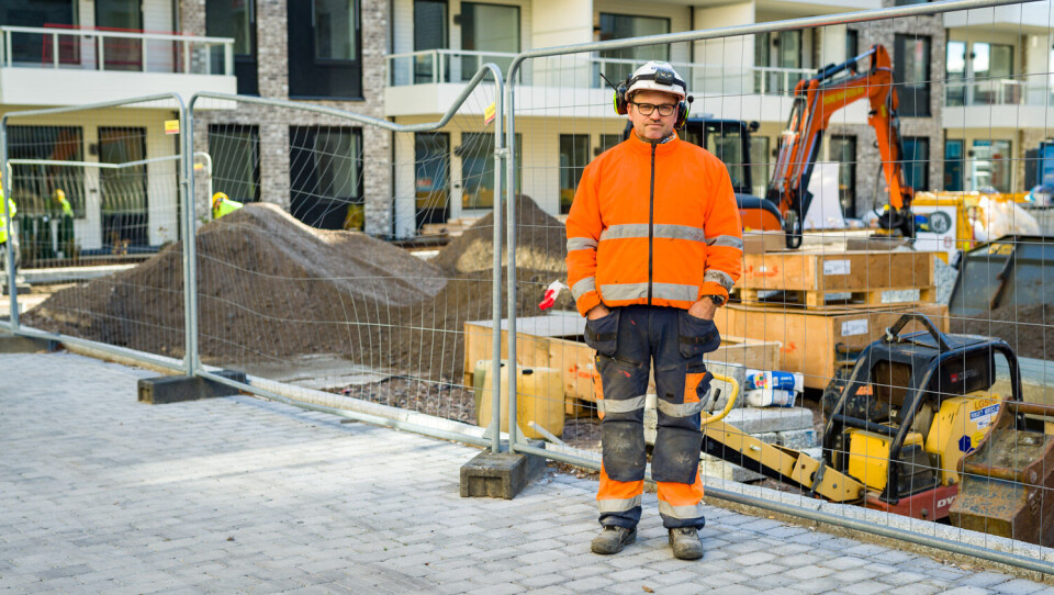 Her på Grefsen stasjon blir utomhusarbeidene laget av Tore Rafoss AS ved anleggsgartnermester Tore Rafoss.