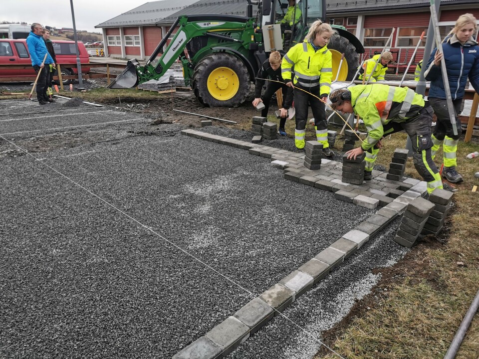 Damene i anleggsgartnerbransjen