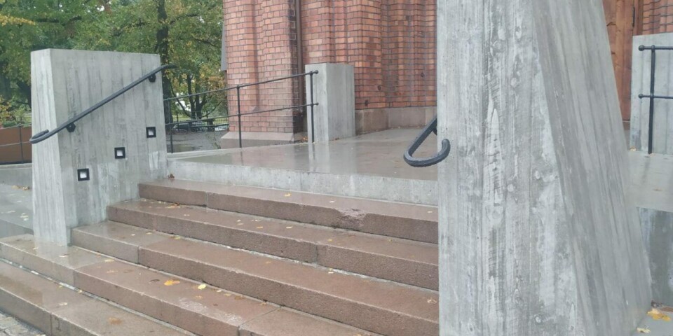Foto: Håkon Wium Lie Stein og betong blir kirkestrid
