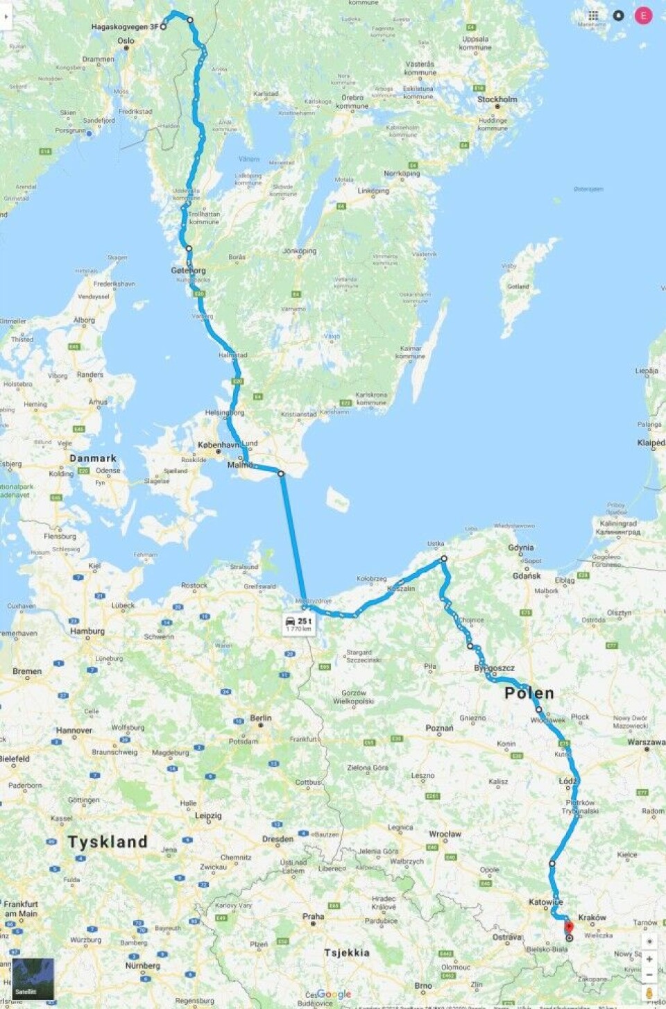 Takket være sporingsenheten fra ABAX, var det lett å se hvor utstyret tok veien. Takket være sporingsenheten fra ABAX, var det lett å se hvor utstyret tok veien.