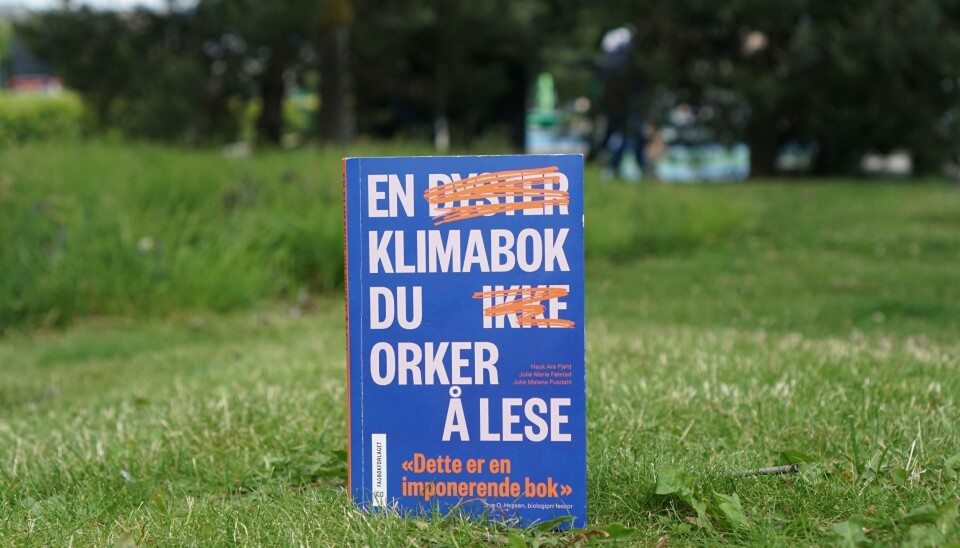 FRISKT PUIST: 'En klimabok du orker å lese' er et friskt pust i den ellers så dystre klimadebatten.