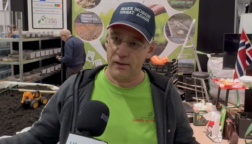 Tore D. Carlsen, daglig leder i Maskin og Utemiljø AS, deler sin lidenskap for jordens rolle i bærekraftige løsninger på Park- og Anleggsmessen