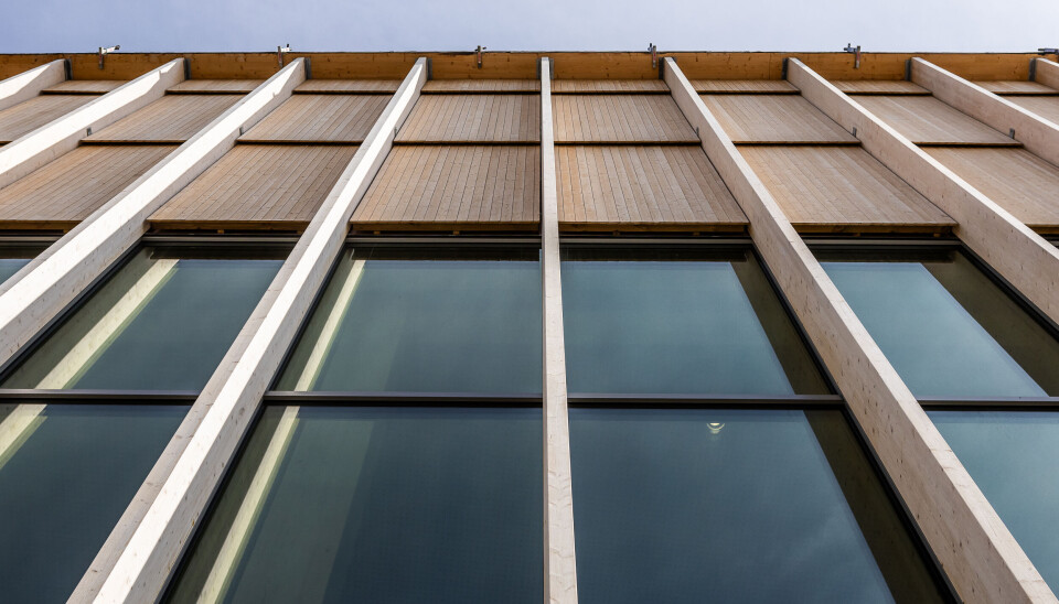 NYTT: Materialvalgene er ikke helt som i det gamle badeanlegget