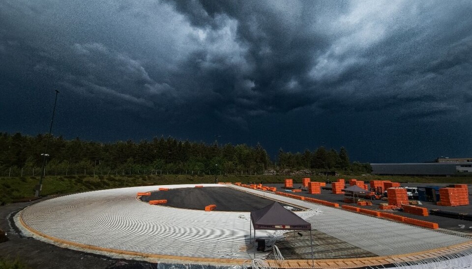 Sving syd nesten ferdig med rør i banen