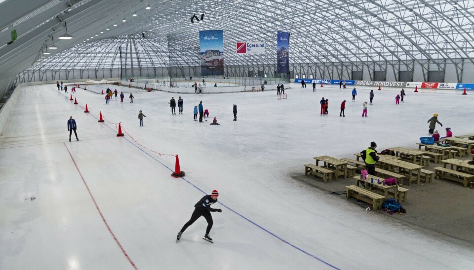 INSPIRASJON: Maier Arena har fordelen av å kunne snakke med noen som har bygd maken hall – Arena Nordvest i Kristiansund – og spørre hva de ville gjort annerledes.